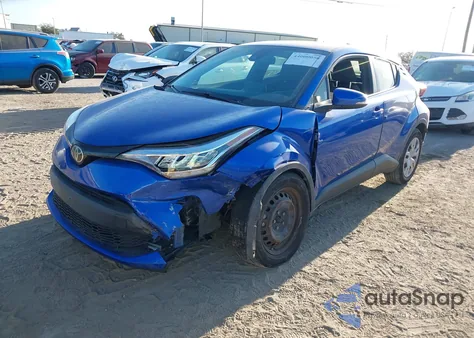 2020 Toyota C-Hr Le from USA, damaged, VIN JTNKHMBX4L1069948